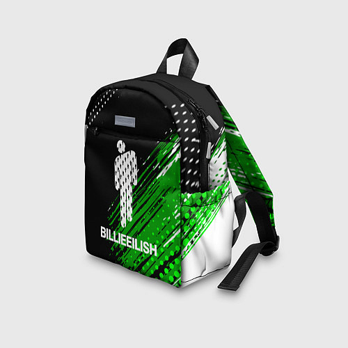 Детский рюкзак Billie eilish - краска / 3D-принт – фото 3