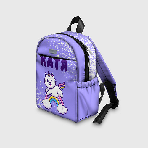 Детский рюкзак Катя кошка единорожка / 3D-принт – фото 3