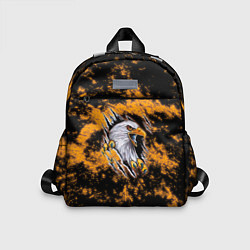 Детский рюкзак Орел в огне, цвет: 3D-принт