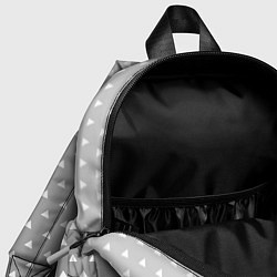 Детский рюкзак Кимоно Зеницу Агацума - Черно-белое, цвет: 3D-принт — фото 2