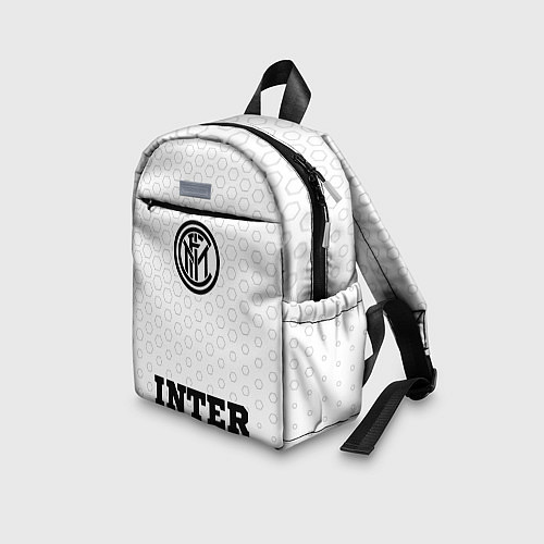 Детский рюкзак Inter sport на светлом фоне: символ, надпись / 3D-принт – фото 3