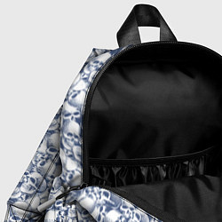 Детский рюкзак Череп с трещиной, цвет: 3D-принт — фото 2