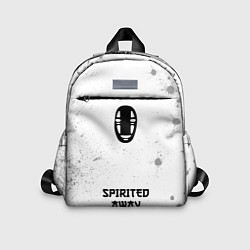 Детский рюкзак Spirited Away японский шрифт - символ, надпись, цвет: 3D-принт