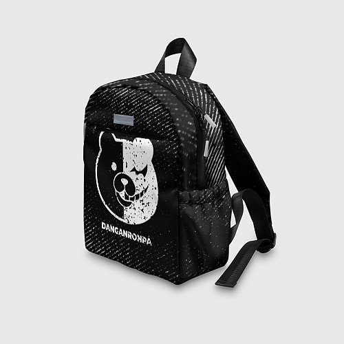 Детский рюкзак Danganronpa с потертостями на темном фоне / 3D-принт – фото 3