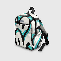 Детский рюкзак Узоры в стиле граффити, цвет: 3D-принт — фото 2