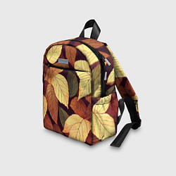 Детский рюкзак Листья осени узор, цвет: 3D-принт — фото 2