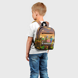 Детский рюкзак Владимир Minecraft, цвет: 3D-принт — фото 2