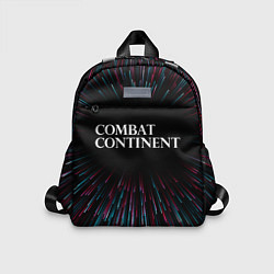 Детский рюкзак Combat Continent infinity, цвет: 3D-принт