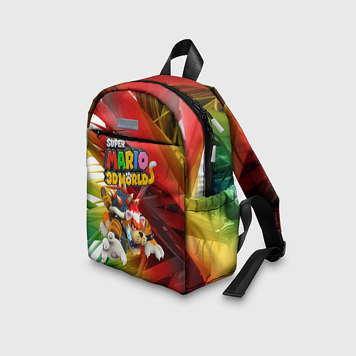 Детский рюкзак Tiger-Bowser - Super Mario 3D World / 3D-принт – фото 3