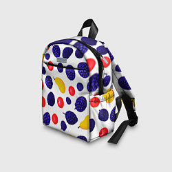 Детский рюкзак Ягодки и фрукты, цвет: 3D-принт — фото 2