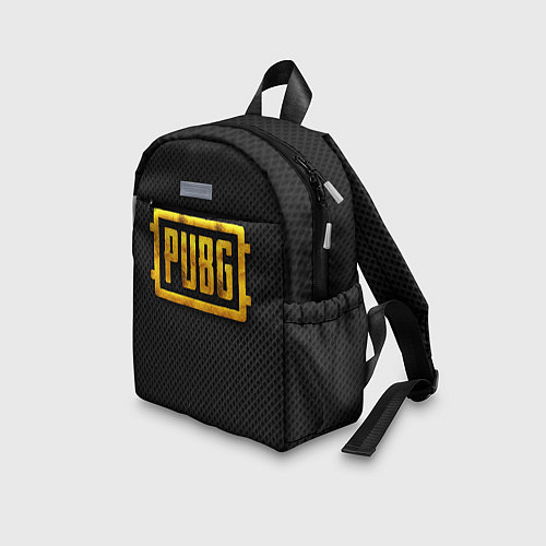 Детский рюкзак PUBG gold / 3D-принт – фото 3