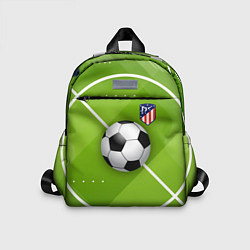 Детский рюкзак Atletico madrid Мяч, цвет: 3D-принт