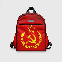 Детский рюкзак СССР - старый флаг, цвет: 3D-принт