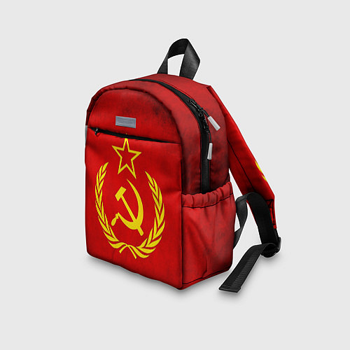 Детский рюкзак СССР - старый флаг / 3D-принт – фото 3