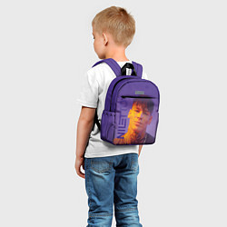 Детский рюкзак Niletto на фиолетовом фоне, цвет: 3D-принт — фото 2