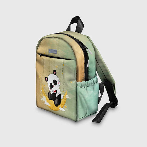Детский рюкзак Панда на месяце / 3D-принт – фото 3