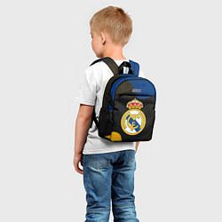 Детский рюкзак Real madrid Абстракция, цвет: 3D-принт — фото 2