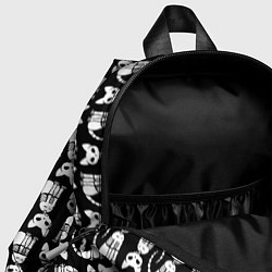 Детский рюкзак Скелет кошки - Halloween pattern, цвет: 3D-принт — фото 2
