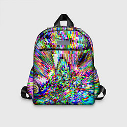 Детский рюкзак Acid pixels, цвет: 3D-принт