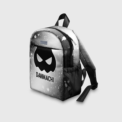 Детский рюкзак DanMachi glitch на светлом фоне / 3D-принт – фото 3