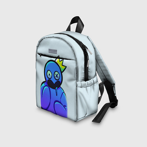 Детский рюкзак Blue Rainbow Friends / 3D-принт – фото 3