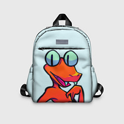 Детский рюкзак Оранжевый - Радужные друзья, цвет: 3D-принт