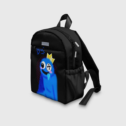 Детский рюкзак Blue - Rainbow Friends / 3D-принт – фото 3