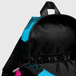 Детский рюкзак Destiny - neon gradient, цвет: 3D-принт — фото 2
