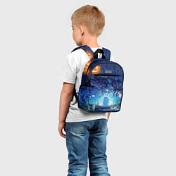 Детский рюкзак Ночь Halloween, цвет: 3D-принт — фото 2