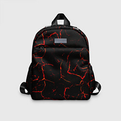 Детский рюкзак Текстура лавы, цвет: 3D-принт