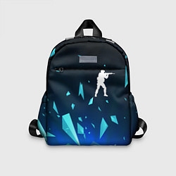 Детский рюкзак Counter Strike взрыв частиц, цвет: 3D-принт