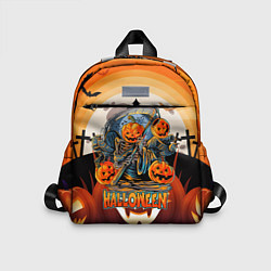 Детский рюкзак Хэллоуин - тыквы, цвет: 3D-принт