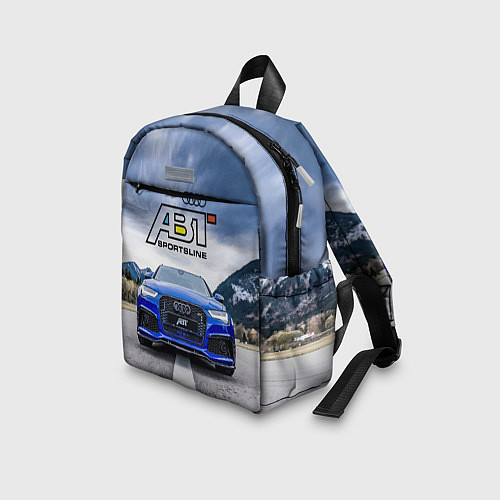 Детский рюкзак Audi ABT - sportsline на трассе / 3D-принт – фото 3