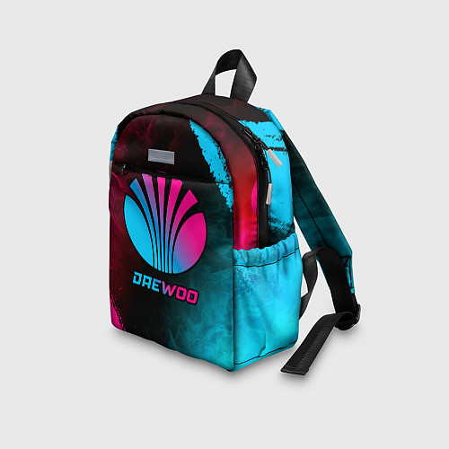Детский рюкзак Daewoo - neon gradient / 3D-принт – фото 3