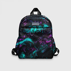Детский рюкзак Неоновые Коралы, цвет: 3D-принт