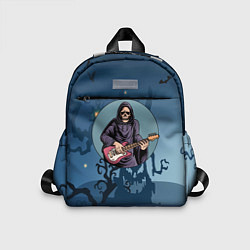 Детский рюкзак Смерть играет на гитаре, цвет: 3D-принт