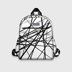 Детский рюкзак Пересечение линий, цвет: 3D-принт