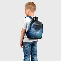 Детский рюкзак Акварель галактики, цвет: 3D-принт — фото 2