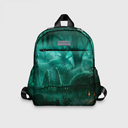 Детский рюкзак Причал у болота, цвет: 3D-принт
