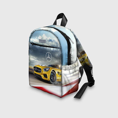 Детский рюкзак Mercedes AMG V8 Biturbo на трассе / 3D-принт – фото 3