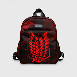 Детский рюкзак Развед корпус - Красный - АТ, цвет: 3D-принт
