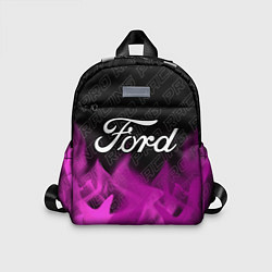 Детский рюкзак Ford pro racing: символ сверху, цвет: 3D-принт