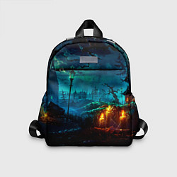 Детский рюкзак Мрачное место, цвет: 3D-принт