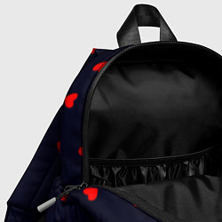 Детский рюкзак Сердечки, цвет: 3D-принт — фото 2