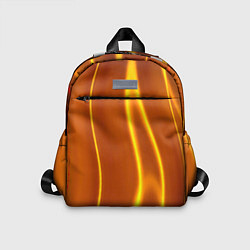 Детский рюкзак Пламенная абстракция, цвет: 3D-принт