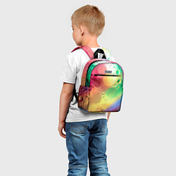 Детский рюкзак Свет и пузыри, цвет: 3D-принт — фото 2