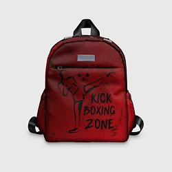Детский рюкзак Зона Кикбоксинга, цвет: 3D-принт