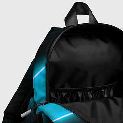 Детский рюкзак Volvo неоновые лампы, цвет: 3D-принт — фото 2