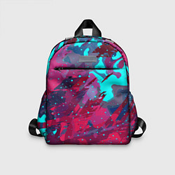 Детский рюкзак Смешанные краски, цвет: 3D-принт