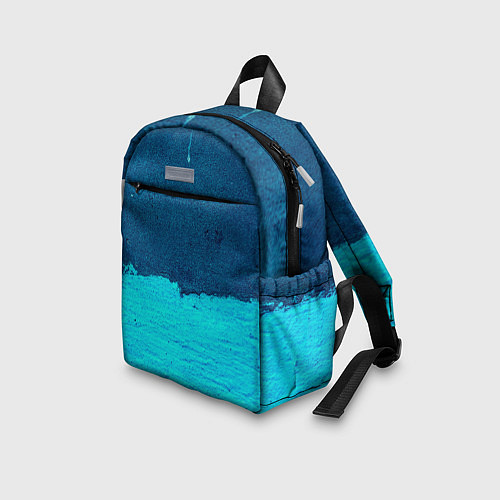 Детский рюкзак Цветной бетон / 3D-принт – фото 3